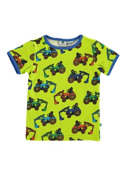 Småfolk Koszulka w kolorze zielonym ze wzorem ze sklepu Limango Polska w kategorii T-shirty chłopięce - zdjęcie 172413682
