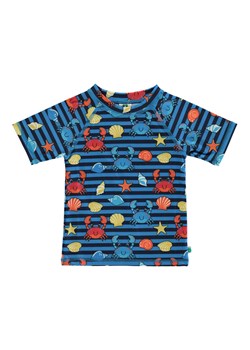 Småfolk Koszulka kąpielowa w kolorze niebieskim ze wzorem ze sklepu Limango Polska w kategorii T-shirty chłopięce - zdjęcie 172413782