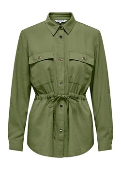 ONLY Koszula w kolorze zielonym ze sklepu Limango Polska w kategorii Kurtki damskie - zdjęcie 172413792