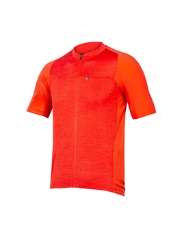 ENDURA Koszulka kolarska &quot;GV500 Reiver&quot; w kolorze pomarańczowym ze sklepu Limango Polska w kategorii T-shirty męskie - zdjęcie 172413812