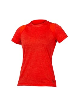 ENDURA Koszulka kolarska &quot;Strack&quot; w kolorze czerwonym ze sklepu Limango Polska w kategorii Bluzki damskie - zdjęcie 172413833