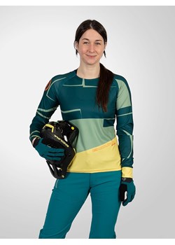 ENDURA Koszulka kolarska &quot;MT500&quot; w kolorze zielono-żółtym ze sklepu Limango Polska w kategorii Bluzki damskie - zdjęcie 172413843