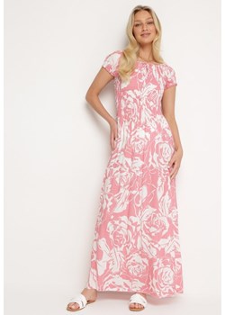 Różowa Sukienka Mennavia ze sklepu Born2be Odzież w kategorii Sukienki - zdjęcie 172414493
