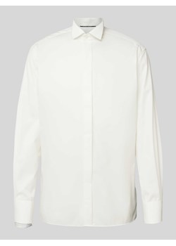 Koszula biznesowa o kroju modern fit z kołnierzykiem typu cutaway ze sklepu Peek&Cloppenburg  w kategorii Koszule męskie - zdjęcie 172414521