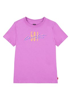 Levi&apos;s Kids Koszulka w kolorze fioletowym ze sklepu Limango Polska w kategorii Bluzki dziewczęce - zdjęcie 172415154