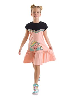 Denokids Sukienka &quot;Unicorn Girl&quot; w kolorze jasnoróżowym ze sklepu Limango Polska w kategorii Sukienki dziewczęce - zdjęcie 172415164