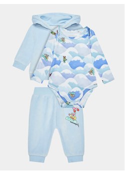 Guess Komplet dziecięcy P3BG09 KAVN0 Błękitny Regular Fit ze sklepu MODIVO w kategorii Komplety niemowlęce - zdjęcie 172415613