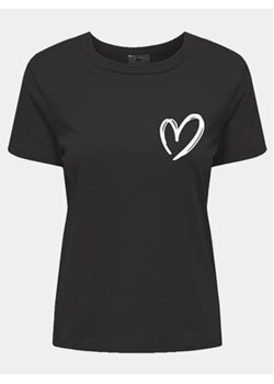 JDY T-Shirt Paris 15193227 Czarny Regular Fit ze sklepu MODIVO w kategorii Bluzki damskie - zdjęcie 172416053