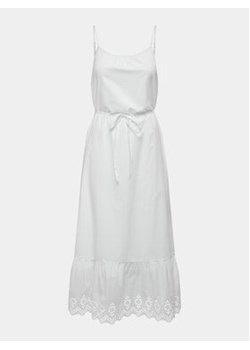 ONLY Sukienka letnia Lou 15313166 Biały Regular Fit ze sklepu MODIVO w kategorii Sukienki - zdjęcie 172416064