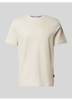 T-shirt z fakturowanym wzorem ze sklepu Peek&Cloppenburg  w kategorii T-shirty męskie - zdjęcie 172416874