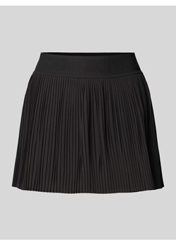 Spódnica mini z efektem dwóch warstw i plisami ze sklepu Peek&Cloppenburg  w kategorii Spódnice - zdjęcie 172416892