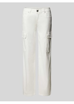 Spodnie materiałowe z nakładanymi kieszeniami model ‘AMY’ ze sklepu Peek&Cloppenburg  w kategorii Spodnie damskie - zdjęcie 172416894