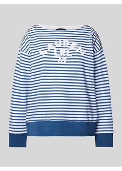 Sweter z ozdobną listwą guzikową model ‘AMPOLA’ ze sklepu Peek&Cloppenburg  w kategorii Swetry damskie - zdjęcie 172417022