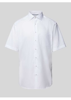 Koszula biznesowa o kroju modern fit ze wzorem na całej powierzchni ze sklepu Peek&Cloppenburg  w kategorii Koszule męskie - zdjęcie 172417070