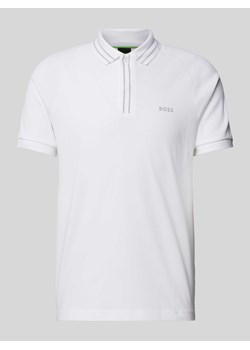 Koszulka polo z nadrukiem z logo model ‘Paule’ ze sklepu Peek&Cloppenburg  w kategorii T-shirty męskie - zdjęcie 172417131