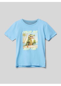 T-shirt z nadrukowanym motywem ze sklepu Peek&Cloppenburg  w kategorii T-shirty chłopięce - zdjęcie 172417202