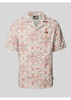 Koszula casualowa o kroju regular fit ze wzorem na całej powierzchni model ‘MELOS’ ze sklepu Peek&Cloppenburg  w kategorii Koszule męskie - zdjęcie 172417251