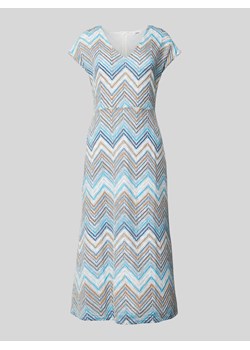 Sukienka midi ze wzorem na całej powierzchni ze sklepu Peek&Cloppenburg  w kategorii Sukienki - zdjęcie 172417401