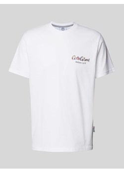 T-shirt z nadrukiem z logo ze sklepu Peek&Cloppenburg  w kategorii T-shirty męskie - zdjęcie 172417473