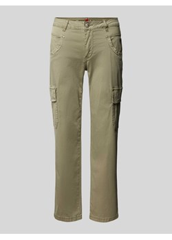 Spodnie cargo z wpuszczanymi kieszeniami model ‘Anna’ ze sklepu Peek&Cloppenburg  w kategorii Spodnie damskie - zdjęcie 172417522