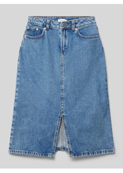 Spódnica jeansowa z 5 kieszeniami ze sklepu Peek&Cloppenburg  w kategorii Spódnice dziewczęce - zdjęcie 172417542