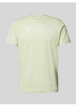 T-shirt z nadrukiem z logo ze sklepu Peek&Cloppenburg  w kategorii T-shirty męskie - zdjęcie 172417544