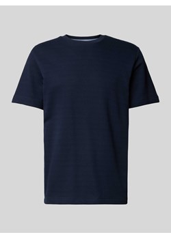 T-shirt z fakturowanym wzorem ze sklepu Peek&Cloppenburg  w kategorii T-shirty męskie - zdjęcie 172417611