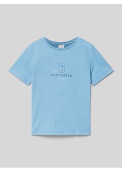 T-shirt z nadrukiem z motywem i napisem ze sklepu Peek&Cloppenburg  w kategorii T-shirty chłopięce - zdjęcie 172417663