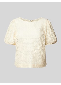 Top bluzkowy z efektem podpalania model ‘CENNI’ ze sklepu Peek&Cloppenburg  w kategorii Bluzki damskie - zdjęcie 172417704