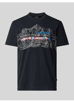 T-shirt z nadrukowanym motywem model ‘TURIN’ ze sklepu Peek&Cloppenburg  w kategorii T-shirty męskie - zdjęcie 172417824