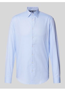 Koszula biznesowa o kroju slim fit z kołnierzykiem typu kent ze sklepu Peek&Cloppenburg  w kategorii Koszule męskie - zdjęcie 172417840