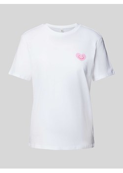 T-shirt z nadrukowanym motywem model ‘LUCIA’ ze sklepu Peek&Cloppenburg  w kategorii Bluzki damskie - zdjęcie 172417902