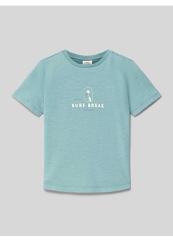 T-shirt z nadrukiem z motywem i napisem ze sklepu Peek&Cloppenburg  w kategorii T-shirty chłopięce - zdjęcie 172417932