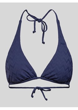 Top bikini z naszywką z logo ze sklepu Peek&Cloppenburg  w kategorii Stroje kąpielowe - zdjęcie 172417962