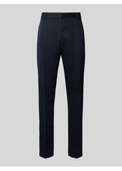 Spodnie do garnituru o kroju regular fit z kieszenią z tyłu ze sklepu Peek&Cloppenburg  w kategorii Spodnie męskie - zdjęcie 172417974