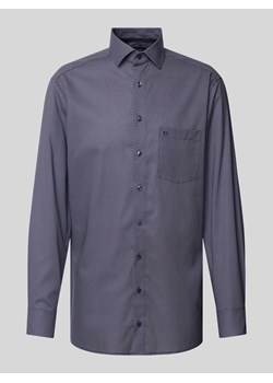 Koszula biznesowa o kroju modern fit model ‘Global’ ze sklepu Peek&Cloppenburg  w kategorii Koszule męskie - zdjęcie 172418000