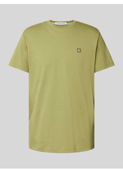 T-shirt z naszywką z logo model ‘CK EMBRO’ ze sklepu Peek&Cloppenburg  w kategorii T-shirty męskie - zdjęcie 172418024