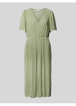 Sukienka midi w kopertowym stylu model ‘JANELLE’ ze sklepu Peek&Cloppenburg  w kategorii Sukienki - zdjęcie 172418181