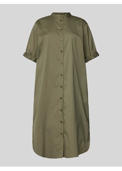Sukienka o długości do kolan z listwą guzikową model ‘Arieth’ ze sklepu Peek&Cloppenburg  w kategorii Sukienki - zdjęcie 172418283