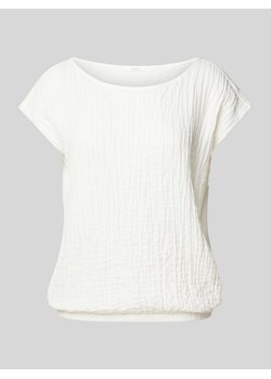 T-shirt z fakturowanym wzorem model ‘Svado’ ze sklepu Peek&Cloppenburg  w kategorii Bluzki damskie - zdjęcie 172418421