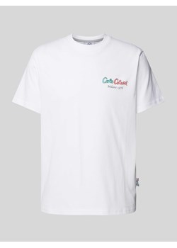T-shirt z nadrukiem z logo ze sklepu Peek&Cloppenburg  w kategorii T-shirty męskie - zdjęcie 172418432