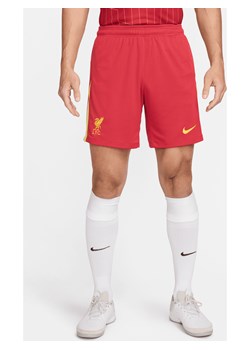 Męskie spodenki piłkarskie Nike Dri-FIT Liverpool F.C. Stadium 2024 (wersja domowa) – replika - Czerwony ze sklepu Nike poland w kategorii Spodenki męskie - zdjęcie 172418603