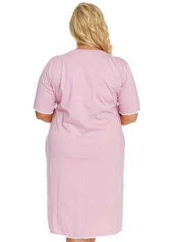 Doctor Nap różowa koszula nocna plus size TB.5366, Kolor różowy, Rozmiar L, Doctor Nap ze sklepu Primodo w kategorii Koszule nocne - zdjęcie 172418953