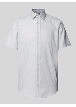 Koszula biznesowa o kroju regular fit z delikatnie fakturowanym wzorem ze sklepu Peek&Cloppenburg  w kategorii Koszule męskie - zdjęcie 172420591