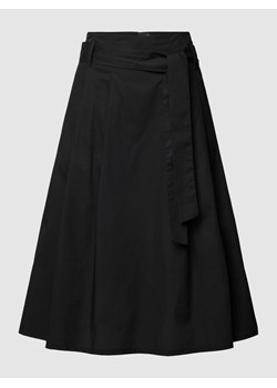 Spódnica midi z wiązanym paskiem ze sklepu Peek&Cloppenburg  w kategorii Spódnice - zdjęcie 172420610