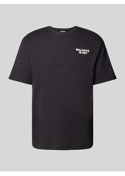 T-shirt z nadrukiem ze sloganem ze sklepu Peek&Cloppenburg  w kategorii T-shirty męskie - zdjęcie 172420670