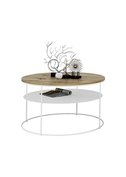 Skandynawski stolik kawowy dąb artisan Z5-S44 ze sklepu Edinos.pl w kategorii Stoliki kawowe - zdjęcie 172421561