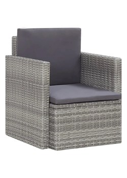 Fotel ogrodowy z poduszkami - Combra 3X ze sklepu Edinos.pl w kategorii Fotele ogrodowe - zdjęcie 172421863