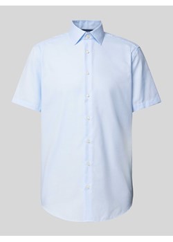 Koszula biznesowa o kroju regular fit z delikatnie fakturowanym wzorem ze sklepu Peek&Cloppenburg  w kategorii Koszule męskie - zdjęcie 172422140