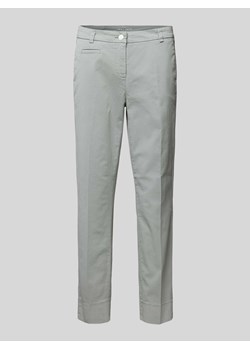 Spodnie materiałowe o kroju regular fit z kieszenią z wypustką model ‘Stella’ ze sklepu Peek&Cloppenburg  w kategorii Spodnie damskie - zdjęcie 172422202